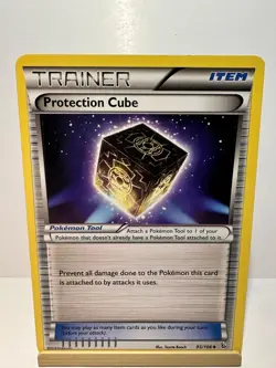 Protection Cube 95/106 Uncommon Flashfire Pokemon Lightly Played - Image 1