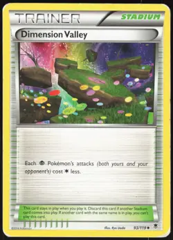Dimension Valley 93/119 Uncommon Phantom Forces Pokemon Moderately Played - Image 1