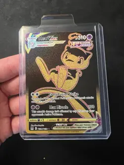 Pokemon TCG: Mew VMAX TG30/TG30 - Lost Origin - Full Art Gold Secret Rare - NM+ - Image 1