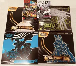 Pokemon Elite Trainer Box Lot & Booster Bundles – Factory Sealed/ NEW - Image 1