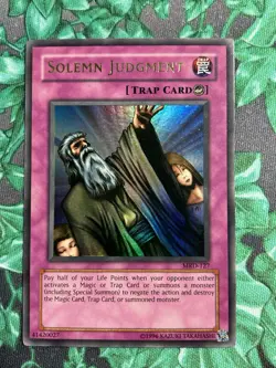 Yugioh Solemn Judgment Ultra Rare MRD-127 OG Unlimited LP [#3] - Image 1