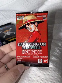 One Piece TCG OP13 Carrying On His Will Booster Pack Brand New Sealed English - Image 1