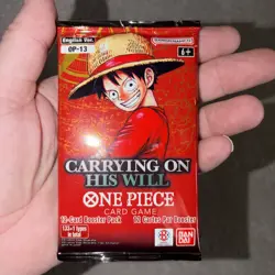 One Piece TCG OP13 Carrying On His Will Booster Pack Brand New Sealed English - Image 3
