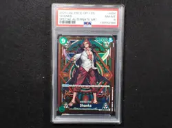 2025 ONE PIECE OP11 A FIST OF DIVINE SPEED - SHANKS SP ALT ART ST16-004 - PSA 8 - Image 1