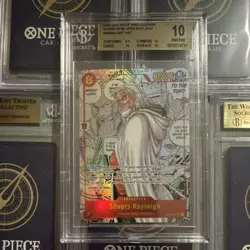 Silvers Rayleigh OP08-118 SEC Manga Art Two Legends BGS 10 One Piece 2024 - Image 1