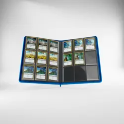 GAMEGENIC ZIP-UP ALBUM 18-POCKET BINDER PORTFOLIO BLACK HOLDS 360 CARDS NEW - Image 2