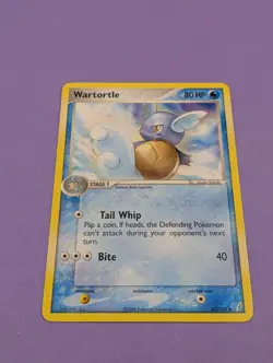 Wartortle - 43/100 - Uncommon Crystal Guardians - Pokemon Card - NM - Image 1