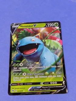 Venusaur V - 001/073 - Rare Ultra Holo Champion's Path - Pokemon Card - LP - Image 1