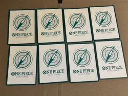 8x Red Bull Blue DON!! Exclusive Foil Promo Cards NM One Piece - Image 2