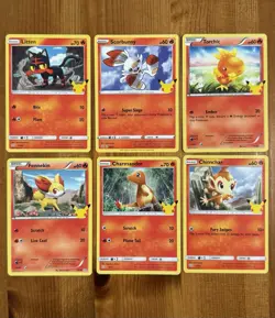 Pokemon 25th Anniversary McDonald’s Cards Lot, NM Promo 2021 Celebrations Stamp - Image 1