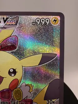 Pikachu Pop Pokemon Card VMAX ACG V Star Holo Cosplay - Image 3