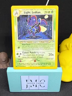 Light Ledian 24/105 - RARE - Neo Destiny - VINTAGE WOTC POKEMON CARD - NM - Image 1