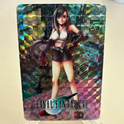 Tifa Lockhart 4 Prism Holo Bandai Japanese Final Fantasy VII Card ~ MP - Image 1