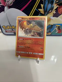Pokemon TCG Shining Ho-Oh SM70 Holo Card Sealed Promo - Image 1