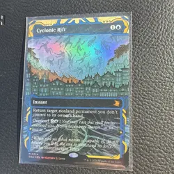 MTG - Cyclonic Rift - Secrets of Strixhaven - Mystical Archive Foil - NM - Image 1