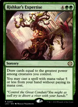 Rishkar's Expertise – Commander: The Lost Caverns of Ixalan 254 • R - Image 1