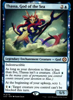 Thassa, God of the Sea – Commander: The Lost Caverns of Ixalan 176 • M - Image 1