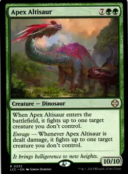 Apex Altisaur – Commander: The Lost Caverns of Ixalan 232 • R - Image 1