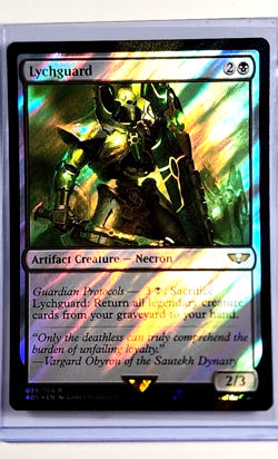 2022 MTG Magic the Gathering Warhammer 40000 40k Surge Foil #39 Lychguard Rare - Image 1