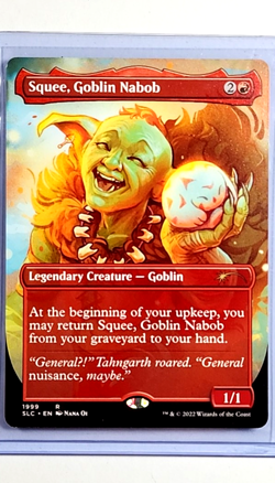 2022 MTG Magic the Gathering Secret Lair 30th Countdown #1999 Squee Goblin Nabob - Image 1