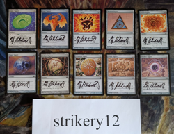 Full Set of Ravnica Block Signets - Signed by Greg Hildebrandt – MTG - Image 1