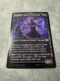 Tymaret, Chosen from Death Serialized 343/500 March of the Machine Mint - Image 2