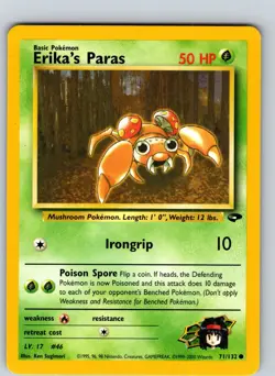 Erika's Paras 71/132 2000 Gym Challenge Unlimited Regular Common - Image 1