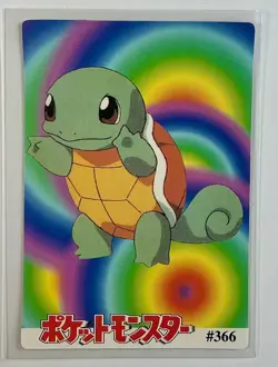 MEW Pocket Monsters Pokemon Japanese Anime Vending Prism Sticker NM Foil Vintage - Image 2