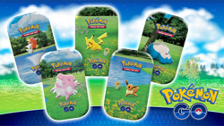 POKEMON TCG GO MINI TIN X5 COMPLETE ART SET 2022 *BRAND NEW FACTORY SEALED* - Image 3