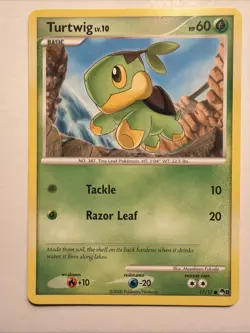 Turtwig 17/17 Pop Series 8 2008 Non Holo - Pokemon TCG NM - Image 1
