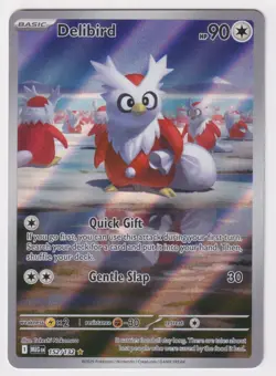 2025 Mega Evolution Series - Mega Evolution Delibird. Illustration Rare #152 - Image 1