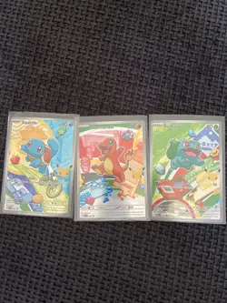Pokemon TCG First Partner Illustration Collection Series 1 Kanto GEN 1 Starters - Image 1