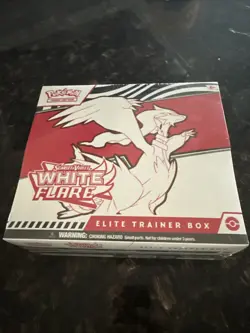 Pokemon White Flare ETB Sealed - Image 1