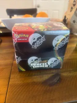 Pokemon Mega Evolution Perfect Order Booster Box Sealed - Image 1