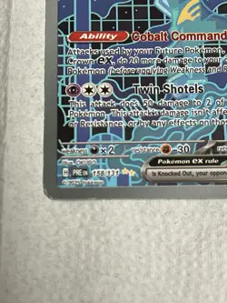 Pokemon Iron Crown ex 158/131 Sv: Prismatic Evolutions Holo - Image 5