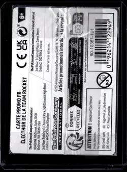 Team Rocket's Zapdos - 070/182 Gamestop Exclusive NM FRENCH 2025 / Pokemon TCG - Image 2