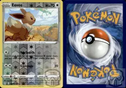 Eevee 125/203 C Evolving Skies Pokemon Reverse Holo NM/M - Image 2