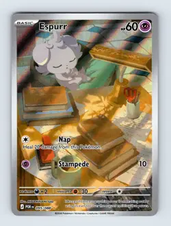 Espurr - Perfect Order 095/088 - Illustration Rare - NM - Pokemon - Image 1