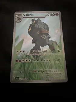 Golurk IR 123/86 Pokemon Black Bolt English, Near Mint - Image 1