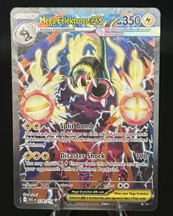 Pokemon TCG Mega Eelektross Ex Ascended Hero’s SIR 278/217 Near Mint - Image 1