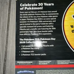 Pokemon TCG: Pokemon Day 2026 Collection - New Ready to Ship - Image 5