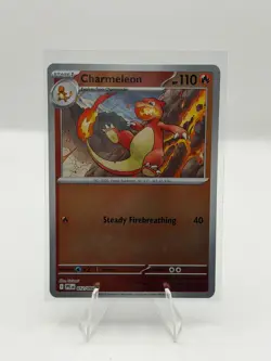 Charmeleon 012/094 Common Phantasmal Flames Pokemon Reverse Holo Near Mint - Image 1