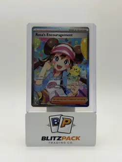 Pokemon Rosa's Encouragement 123/088 Full Art Perfect Order - Image 1