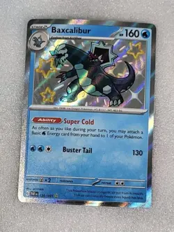 Baxcalibur 130/091 NM/M SV Paldean Fates Shiny Pokemon TCG - Image 1