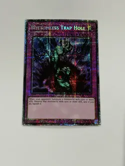 Yu-Gi-Oh Bottomless Trap Hole MP25-EN018 QCSR 1st Ed Secret Rare - Image 1
