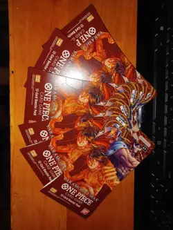One Piece TCG Paramount War Sleeved Booster Pack OP02 English New Sealed X6 - Image 1