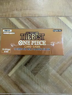 One Piece The Best Booster Box PRB-01 [ENGLISH SEALED] - Image 4