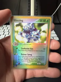 Pokemon Trading Card Game Ruby & Sapphire 24/109 Weezing reverse holo rare - Image 1