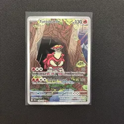 Turtonator 146/142 Illustration rare Pokemon Stellar Crown SV7 NM - Image 1