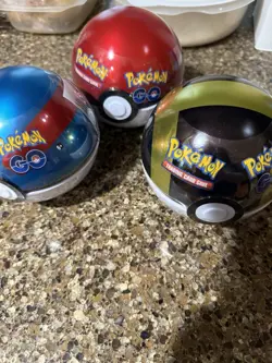 Pokemon Go Poke Ball Tin Bundle Set of 3 - Image 1